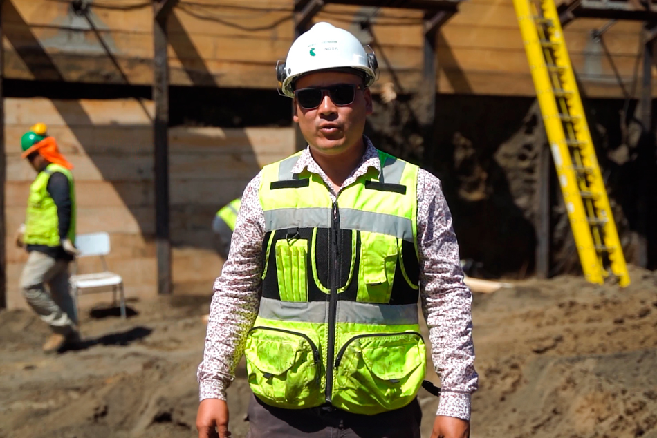 Avance de obra proyecto Huertos – San Pedro de la Paz